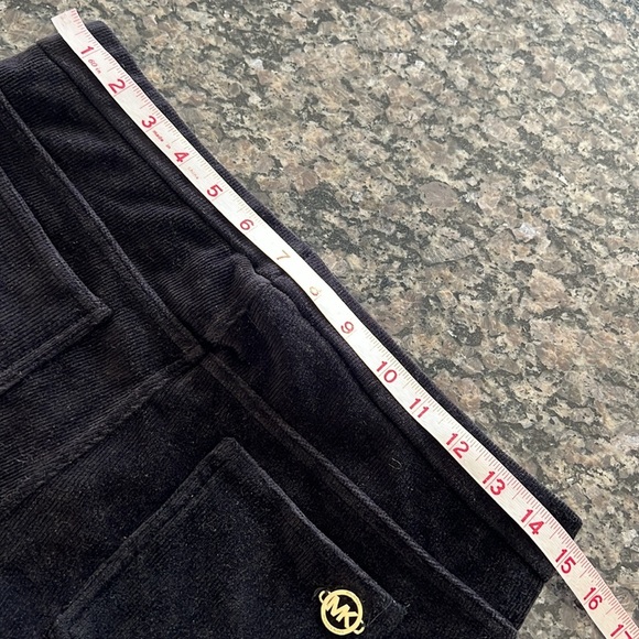 Michael Kors Black Corduroy like leggings M EUC - Picture 7 of 8